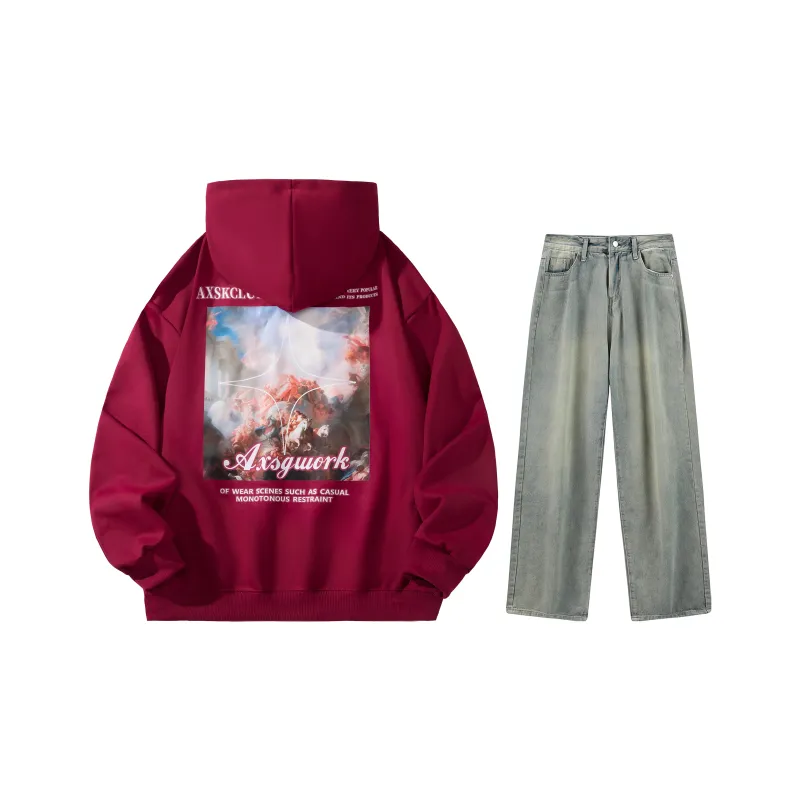 A.X.S.K Sweatshirt Sets Men-34