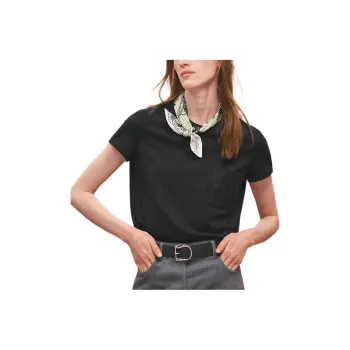 HERMES T Shirts Women's Black