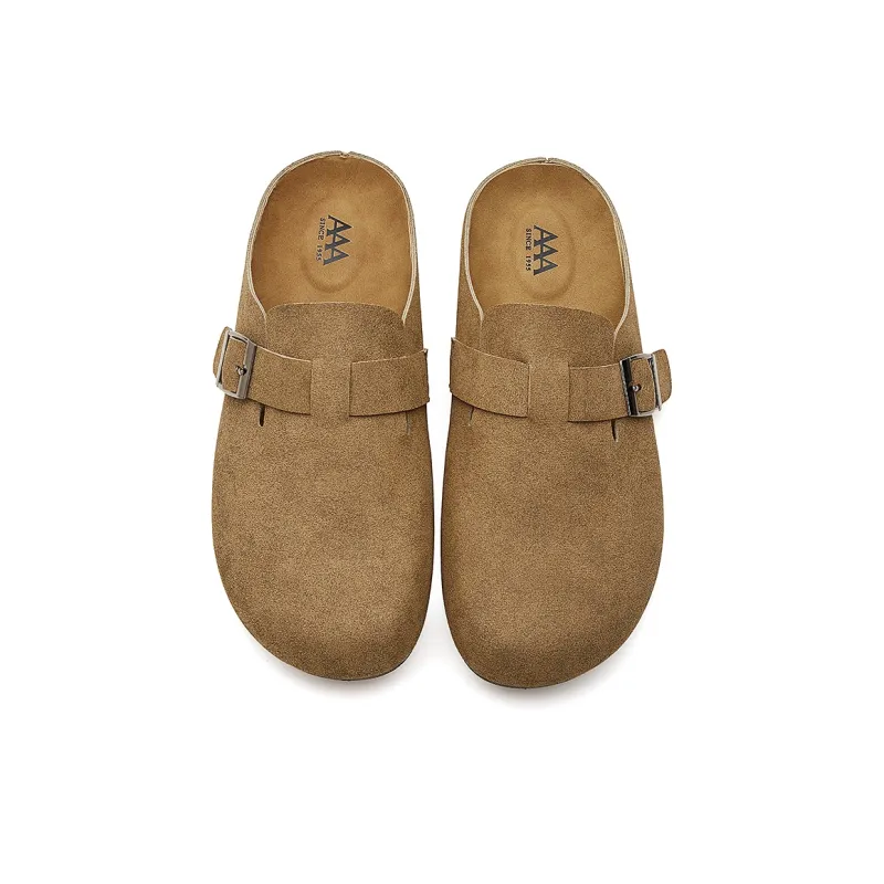 AAA SINCE 1955 Rubber Sole Abrasion Resistant Slip Resistant Closed Toe Slippers Women's-11
