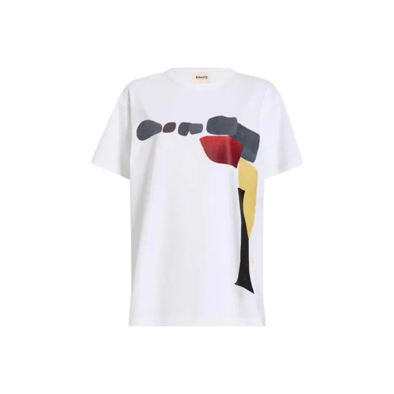 KHAITE Cotton T shirt-0