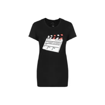 ARMANI EXCHANGEAE T Shirt Women's Black