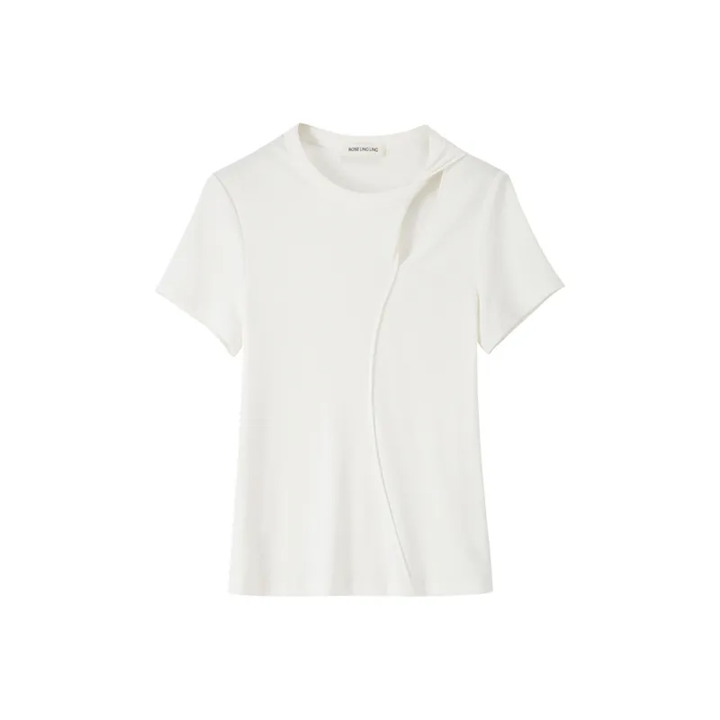 Roselingling T Shirts Women's-0