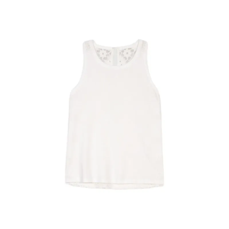 Maje Knitted back Tank Top-0