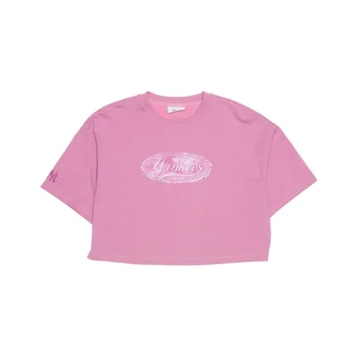 MLB New York Yankees SS25 T Shirt Women's Pink