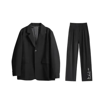 GSUE Business Suits Spring And Summer Unisex Black