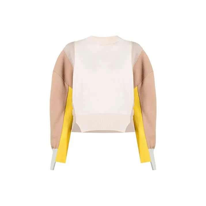 Stella McCartney Panelled Crewneck Jumper-0
