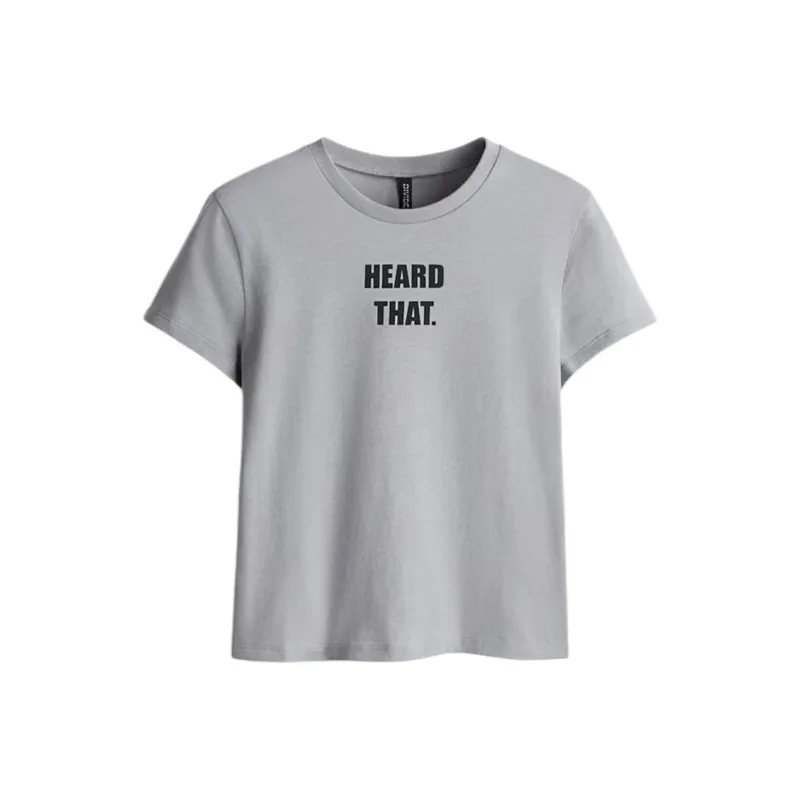 H&M T Shirts Women's Gray/Black-0