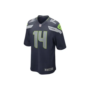 Nike NFL DK Metcalf Soccer Jerseys Men's Preppy Marine Blue