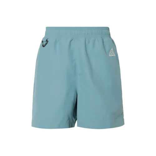 Nike ACG 'Reservoir Goat' Casual Shorts Men's Denim Blue Green
