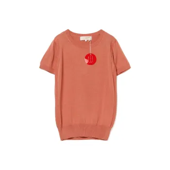 Beams Crop Tops Women's Orange