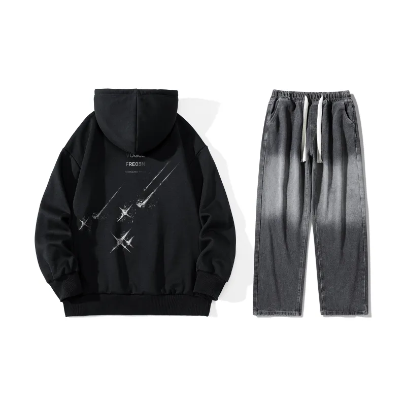 FREO3N Sweatshirt Sets Unisex-22