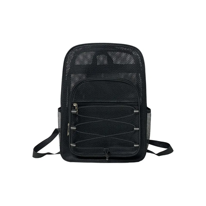 G FAVOR Mesh Fabric Backpack Regular Unisex Multicolor-0