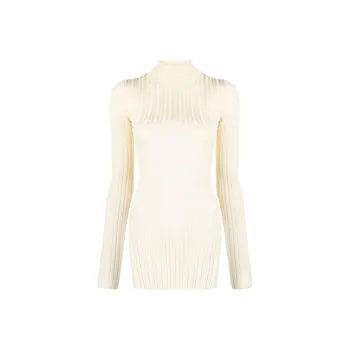 NANUSHKA Zareen High neck Ribbed Jumper