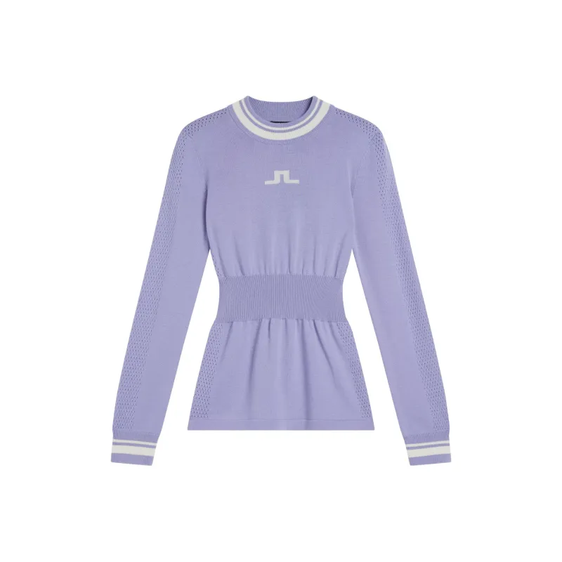 J.Lindeberg Bree Knitted Sweater Women's Purple-0