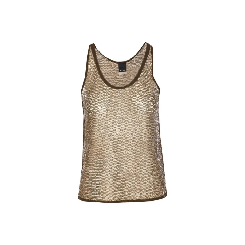 PINKO Waiting Tank Top-0