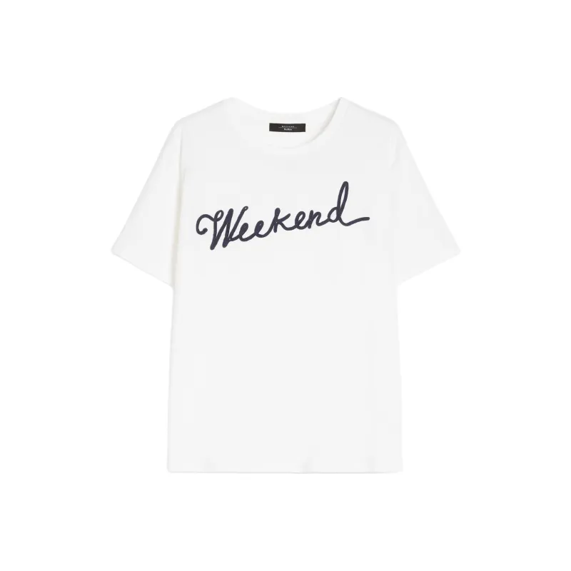 WEEKEND MaxMara SS25 T Shirt Women's White-0