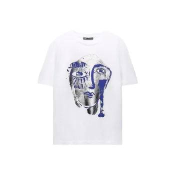 ZARA T-Shirts Women's Silver