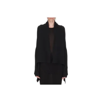 RICK OWENS Porterville Medium Wrap Knitted Cardigan