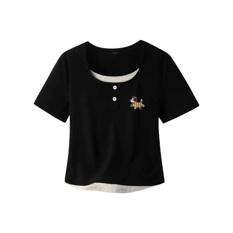 MINISO Crop Tops Women's-2