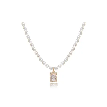 Taste The Color Pearl Necklaces Women's