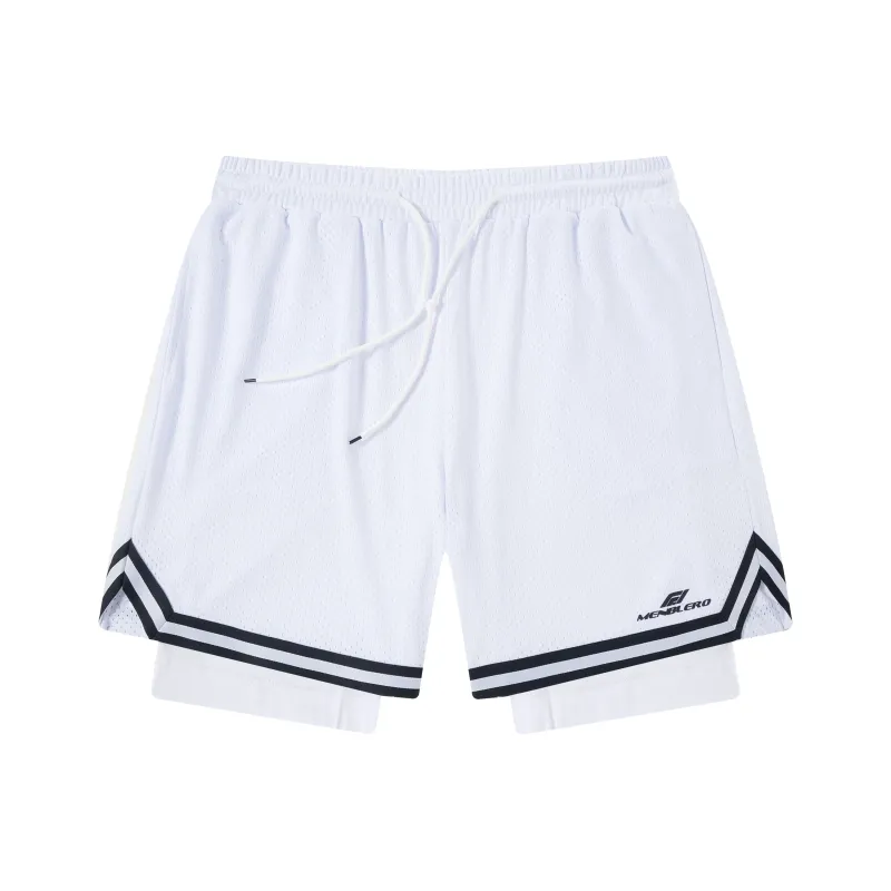 Menblero Basketball Shorts Unisex-7