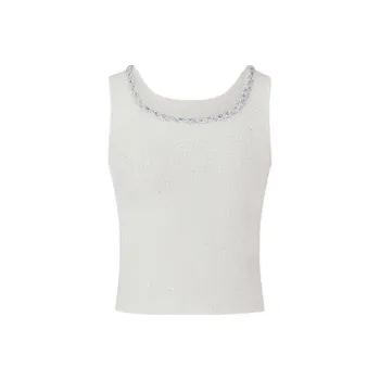 KARL LAGERFELD SS25 Tank Top Women's White