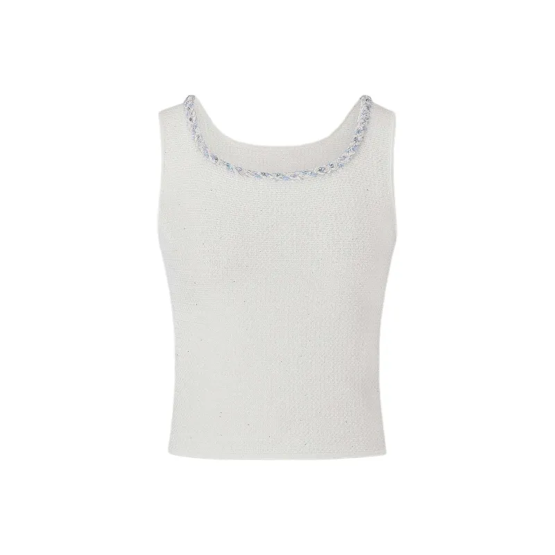 KARL LAGERFELD SS25 Tank Top Women's White-0