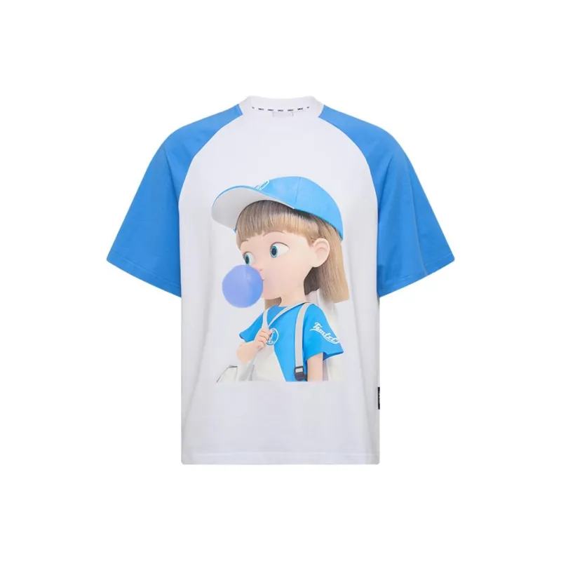 TSMLXLT Raglan Sleeve T Shirt Women's Raw White-0