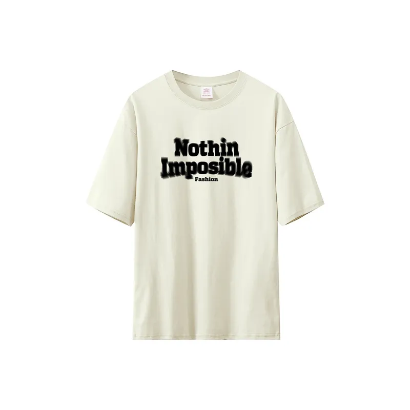 Cotton Gene Drop Shoulder Sleeve T Shirt Unisex-11