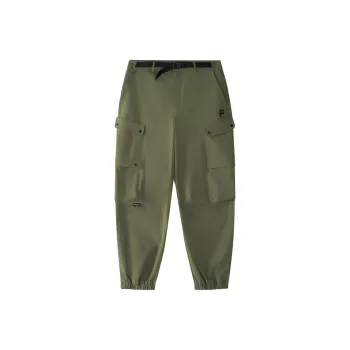 FILA FUSION WORKWEAR Athletic Trousers Men's Gray Wheel Green