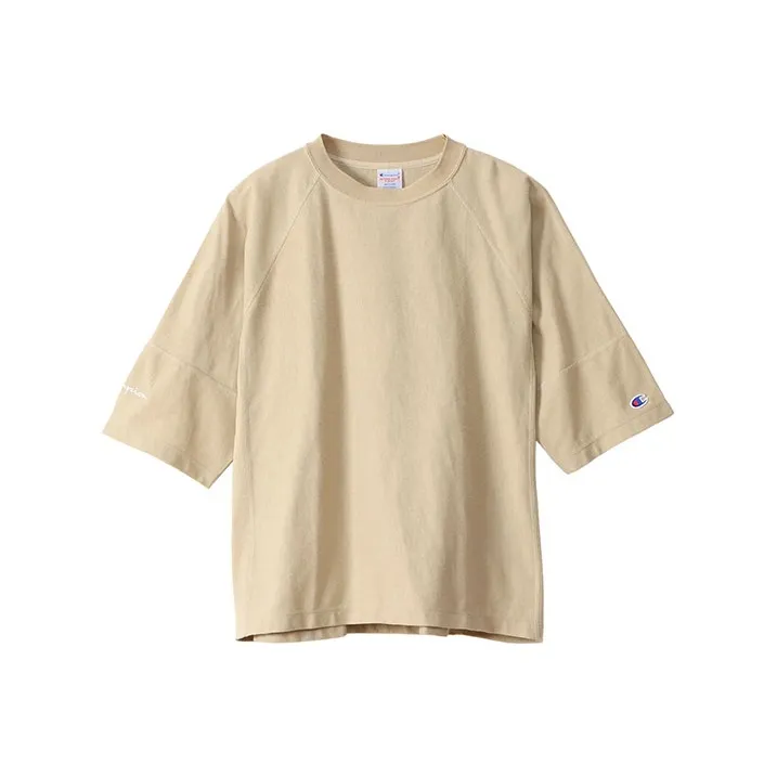 Champion SS22 Raglan Sleeve T Shirt Women's Japan Version-10