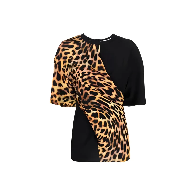 Stella McCartney Panelled Crewneck T Shirt-0