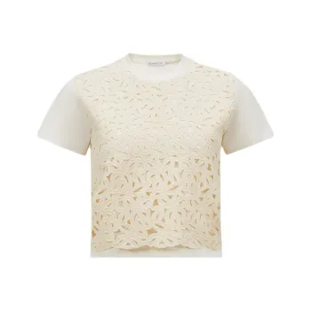 Moncler Macramé Crewneck T Shirt