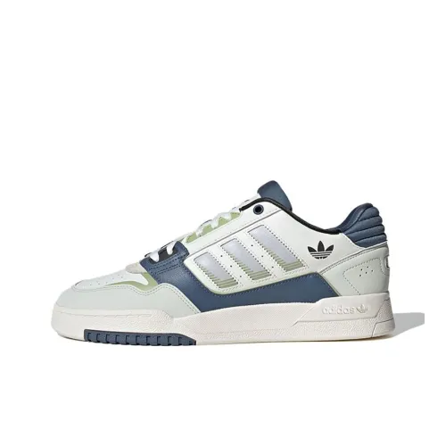 Adidas Originals Drop Step Anti Slip Wear Resistant Low Top Skateboard shoes 06J-5818C1 Unisex White Blue Green