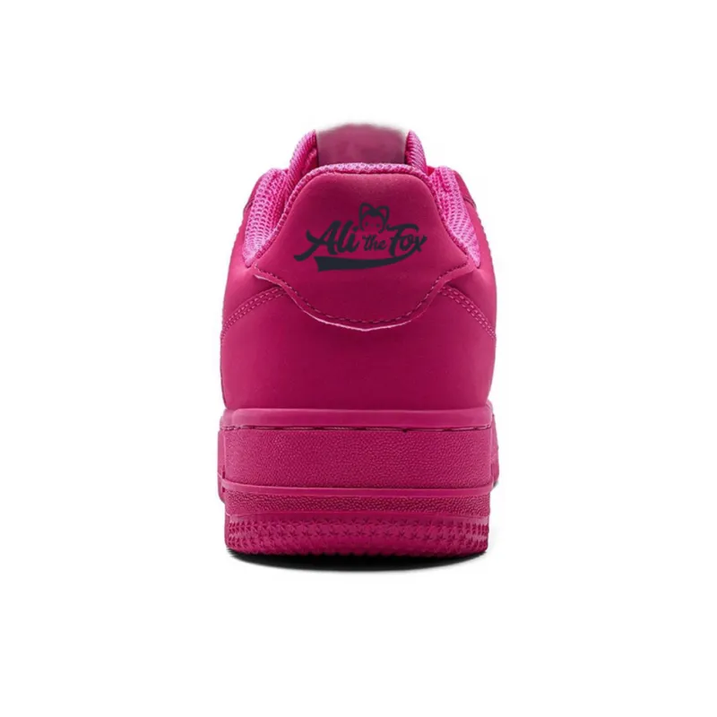 ALI THE FOX Low-Top Skateboard Shoes Women's Classic White/Hai Chang Blue-48