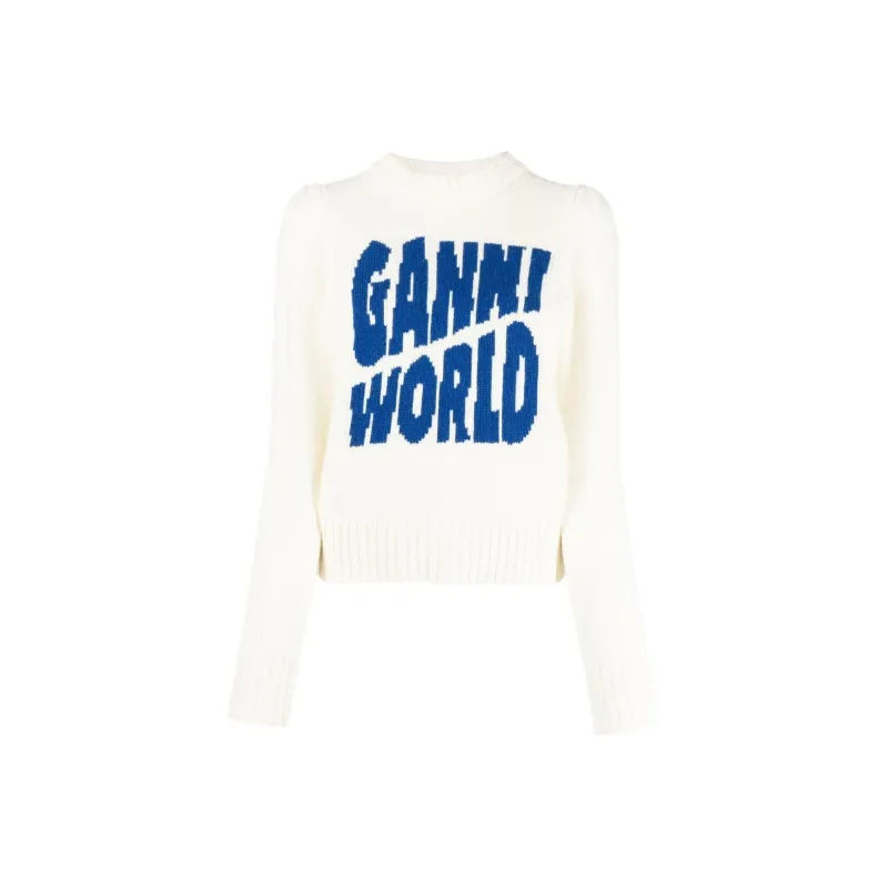 GANNI Sweaters Women's White-0