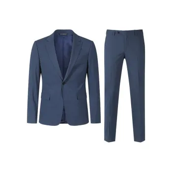 EMPORIO ARMANI FW23 Business Suit Men's Dark Blue