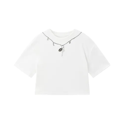 LEDIN T Shirts Women's White