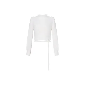 GABRIELE COLANGELO SS24 Crop Tops Women's Xiamudai White