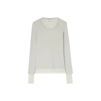 JIL SANDER Layered Cotton T shirt