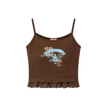 CHUU Tank Tops Women's Coffee