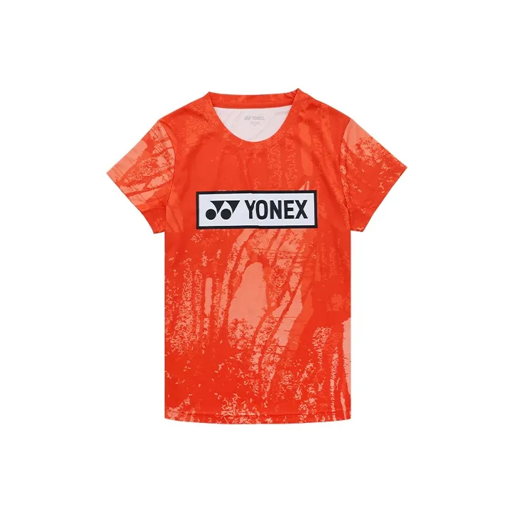 YONEX T-Shirts Women's 569 Fire Red-0