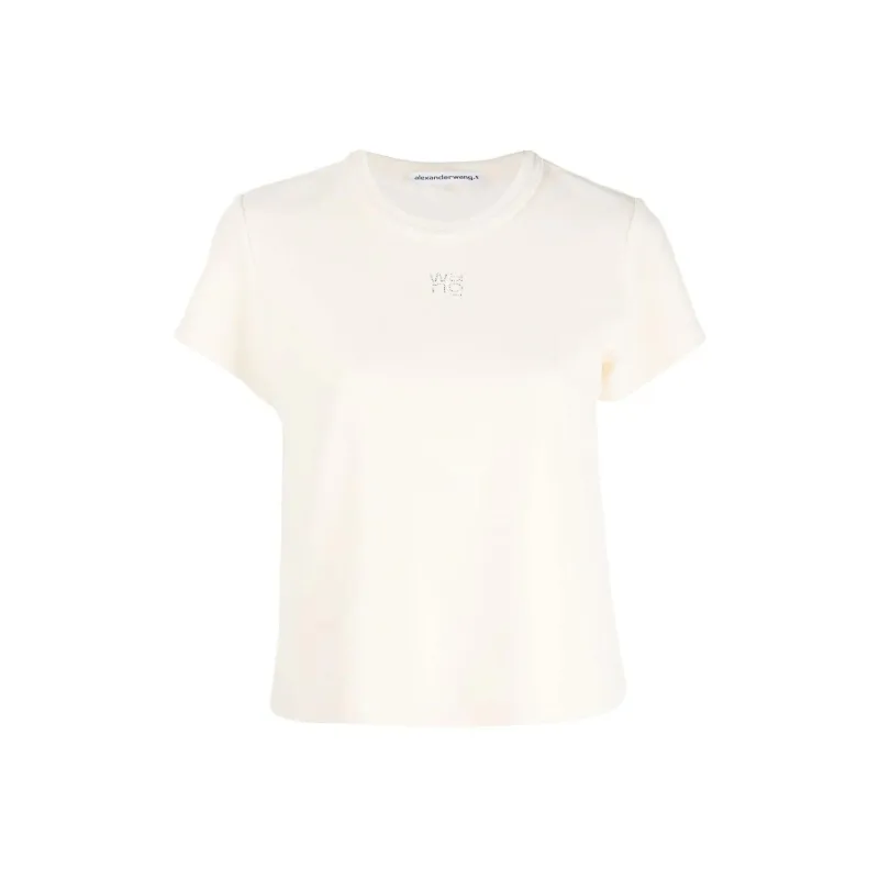 Alexander Wang T Shirts Women's Ivory White-0