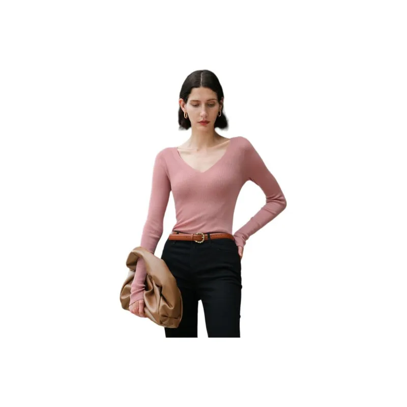 Roselingling Sweater Women's Pearl Pink-0