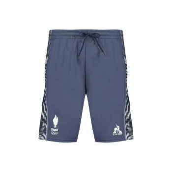 Le Coq Sportif Paris Olympic Games Series Sports Shorts Men's Blue