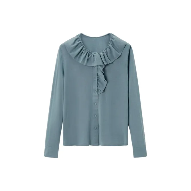 OVV Sweaters Women's Blue Gray C3-0