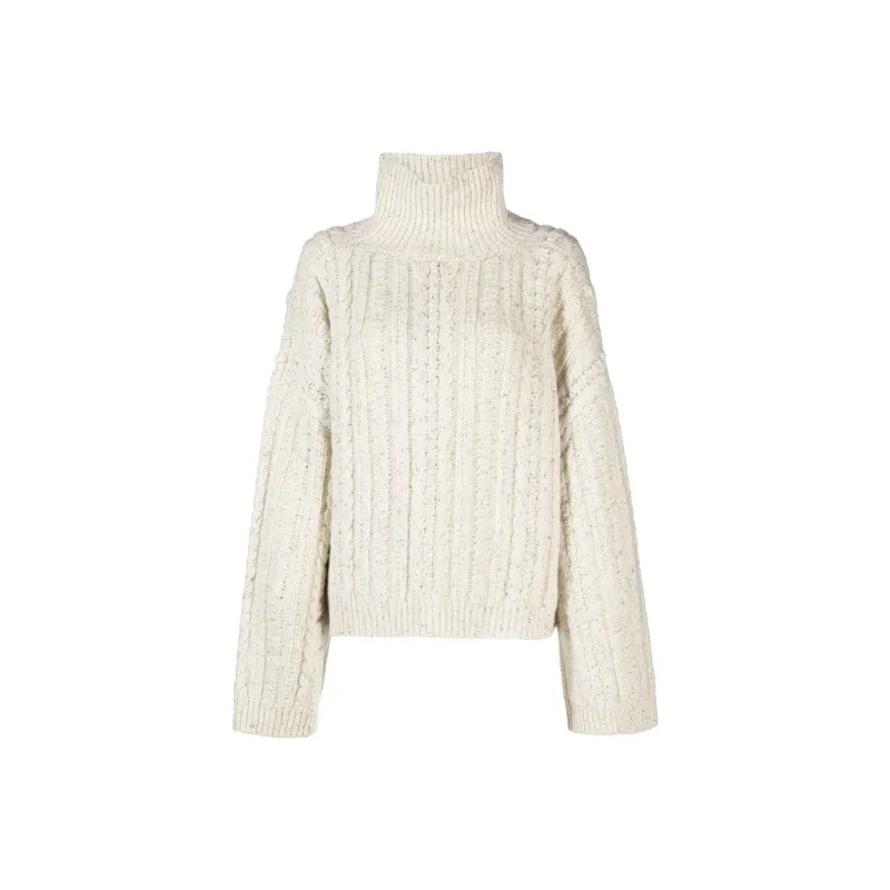 TOTEME FW22 Sweater Women's Beige-0