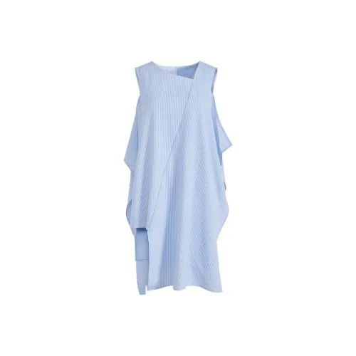 KUOSE Vest Suspenders Women's Light Blue