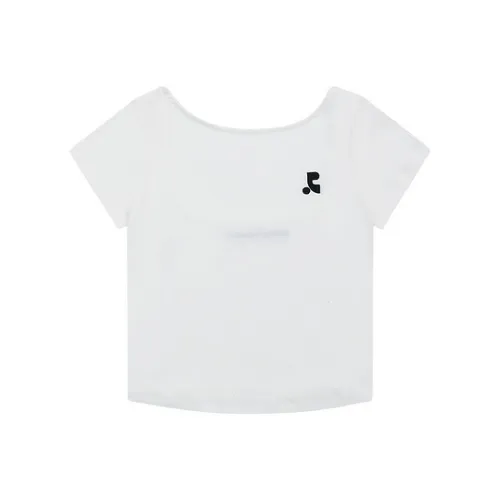 YUZHAOLIN Trendy Backless Boat Neck T Shirt Unisex