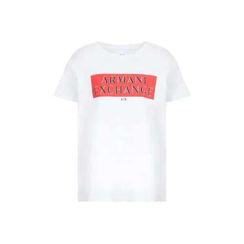 ARMANI EXCHANGEAE SS22 Drop Shoulder Sleeve T Shirt Women's